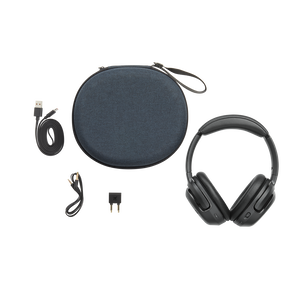 JBL Tour One - Black - Wireless over-ear noise cancelling headphones - Detailshot 1